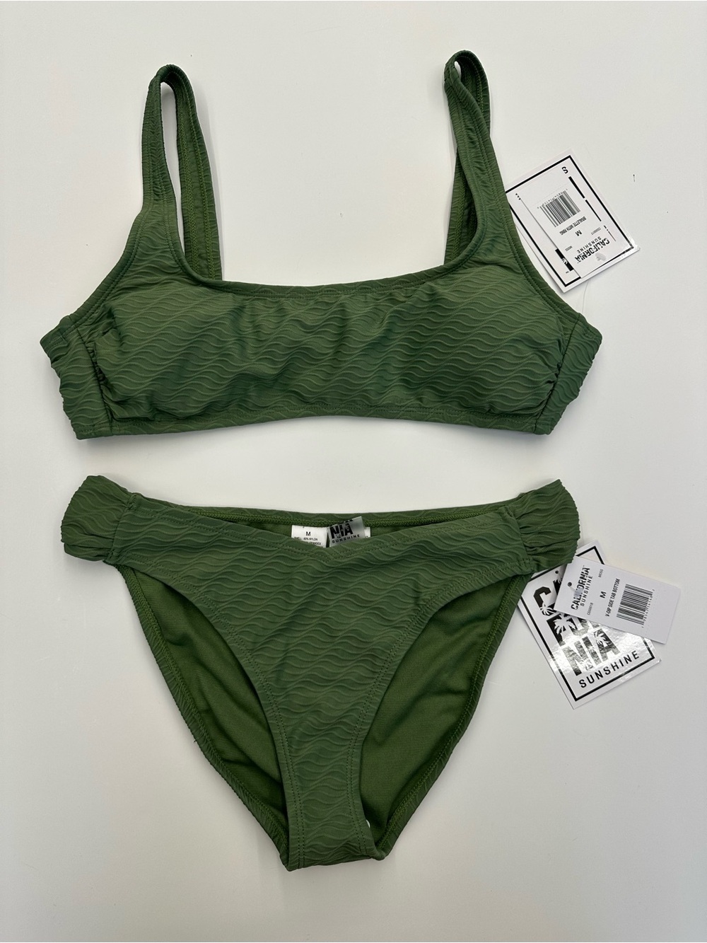 California Sunshine Green Bikini